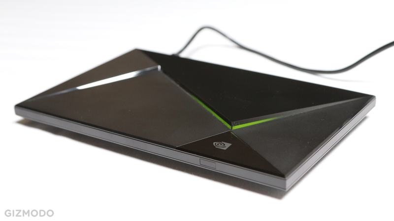 Illustration for article titled Nvidia Shield Console Hands-On: Yep, That's One Sleek Set Top Box